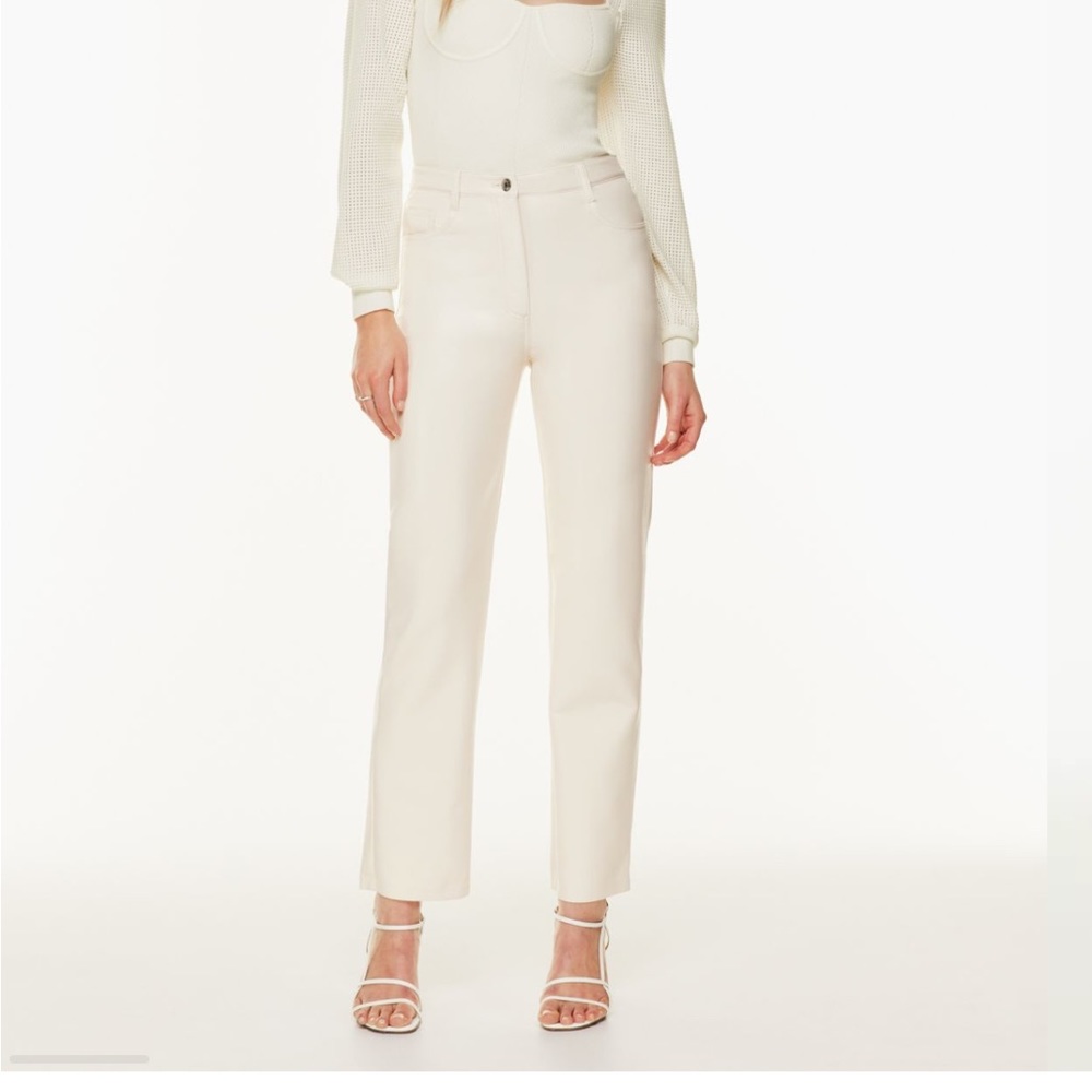 New Aritzia Wilfred Free the Melina pant regular length color birch